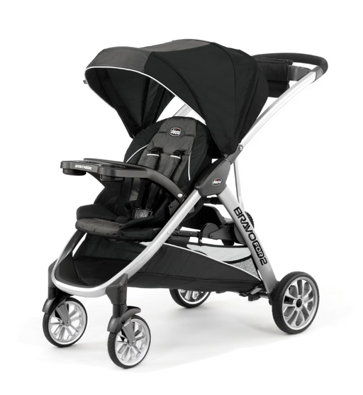 Shop Chicco BravoFor2 Double Stroller, 2025, Iron at GoodBuy Gear