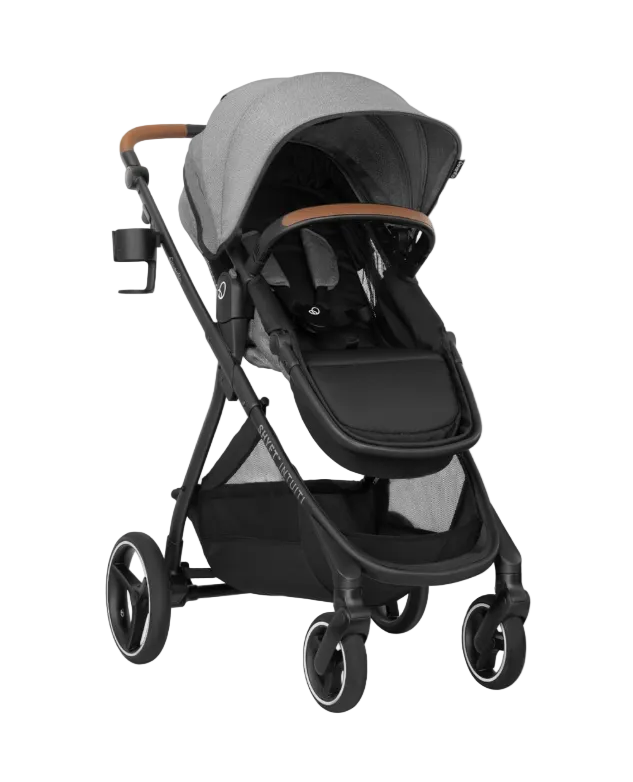 Evenflo Shyft Intuiti Travel System Stroller, Fossil Gray, 2026