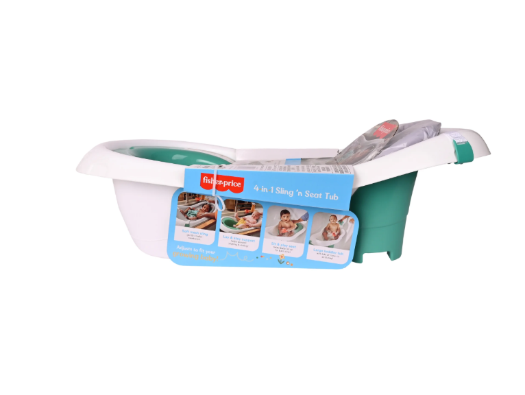 Fisher Price 4-in-1 Sling 'n Seat Tub, Whimsical forest