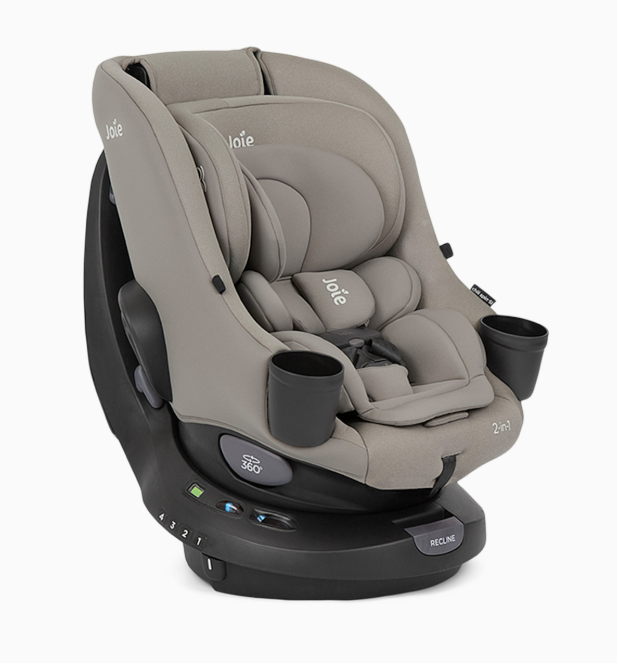 Joie Chili Spin 360 Rotating Car Seat, 2025, Dove