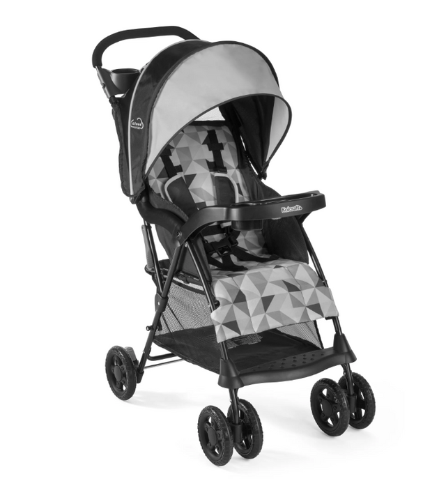 Kolcraft Cloud Sport Stroller, 2026, Triangles Gray