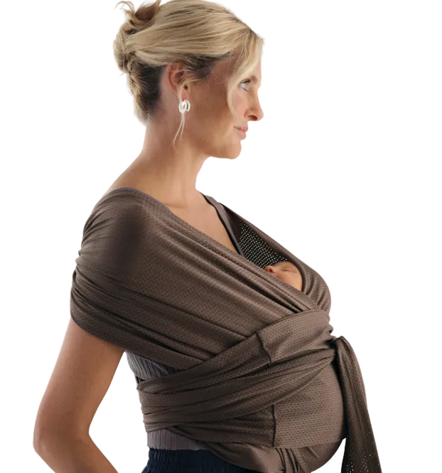 Konny Baby Carrier Flex, AirMesh, M-4XL, Mocha