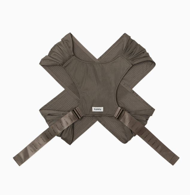 Konny Baby Carrier Flex, AirMesh, M-4XL, Mocha