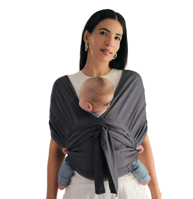 Konny Baby Carrier Flex, Charcoal, M-4XL, AirMesh