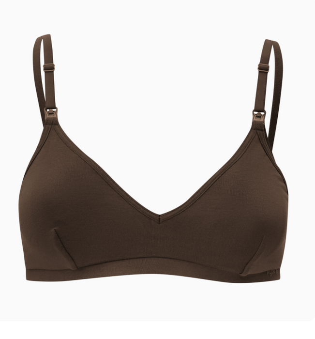 Kyte Baby Nursing Bra, Small, Toffee
