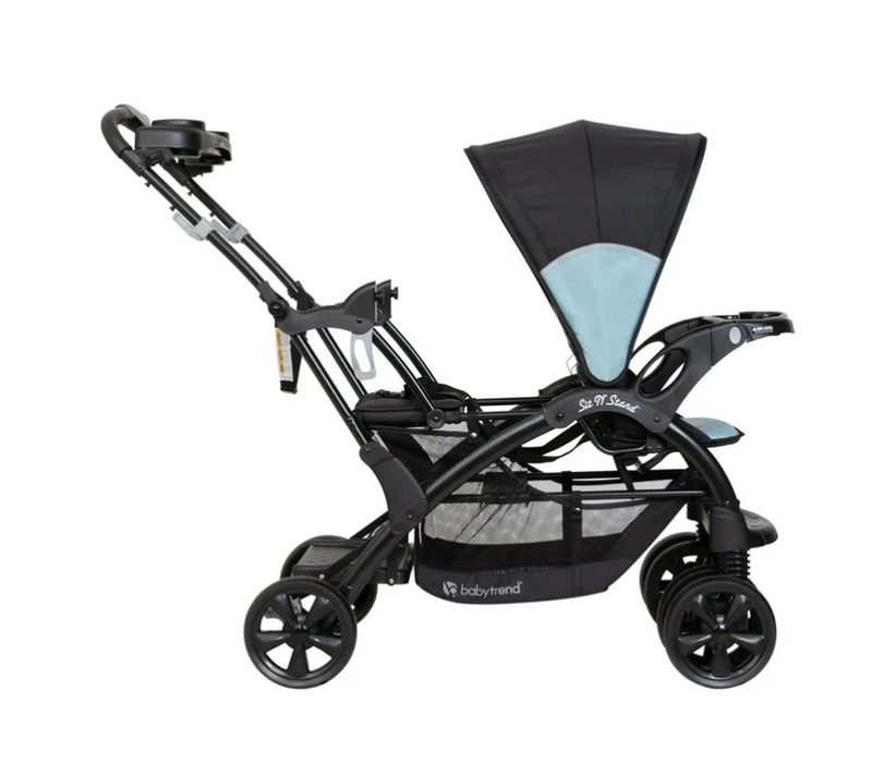 Baby Trend Sit N Stand Double Stroller, 2026, Desert Blue