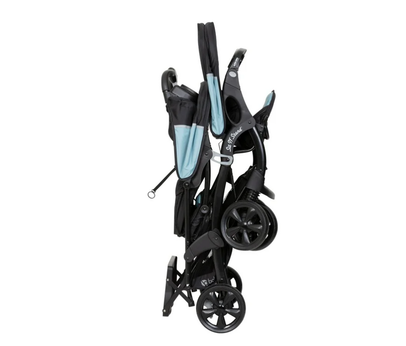 Baby Trend Sit N Stand Double Stroller, 2026, Desert Blue