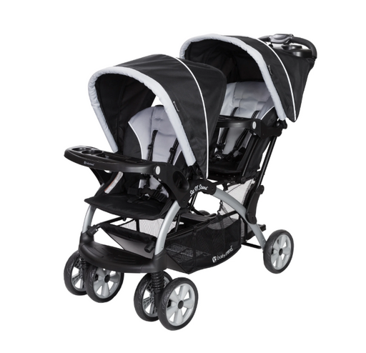 Shop Baby Trend Sit N Stand Double Stroller, 2026, Stormy at GoodBuy Gear