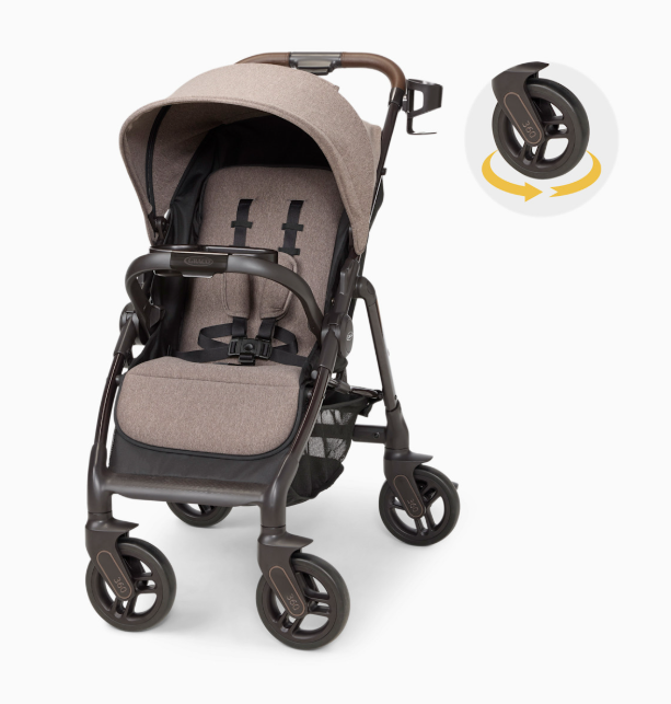 Graco Merge 360 Stroller, Sable, 2025