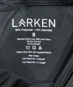 Shop Larken The Larken X Nursing Bra, Black, Small, Single at GoodBuy Gear