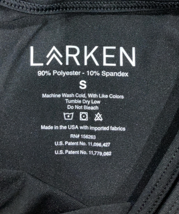 Shop Larken The Larken X Nursing Bra, Black, Small, Single at GoodBuy Gear