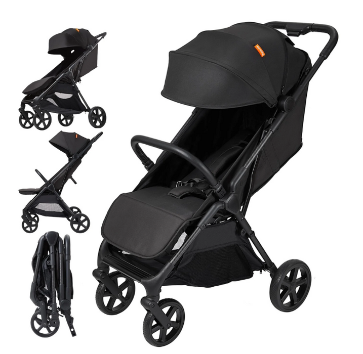 MAMAZING Air Lite Travel Stroller, 2025, Black