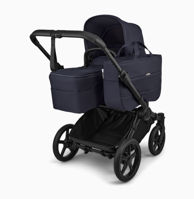 Bugaboo Donkey 6 2-in-1 Stroller, 2026, Black Frame, Deep Indigo, Deep Indigo