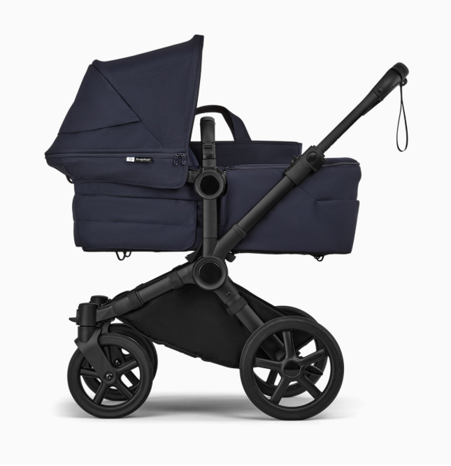 Bugaboo Donkey 6 2-in-1 Stroller, 2026, Black Frame, Deep Indigo, Deep Indigo