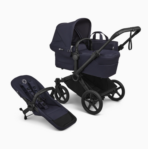 Shop Bugaboo Donkey 6 2-in-1 Stroller, 2026, Black Frame, Deep Indigo, Deep Indigo at GoodBuy Gear