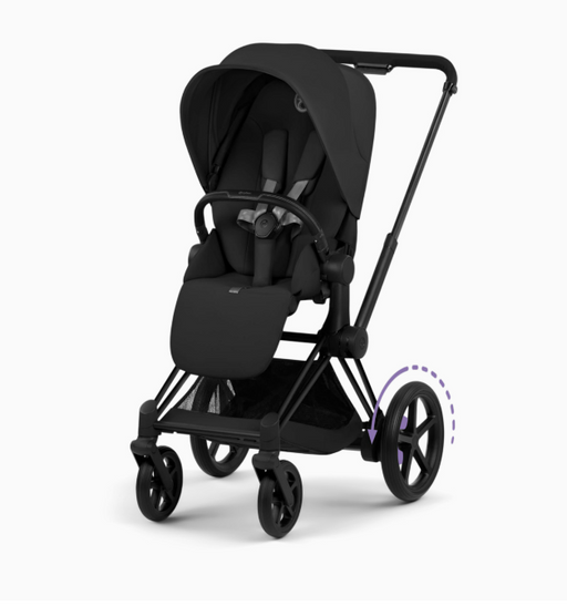 Shop Cybex E-PRIAM2 Stroller, Matte Black, Sepia Black, 2026 at GoodBuy Gear