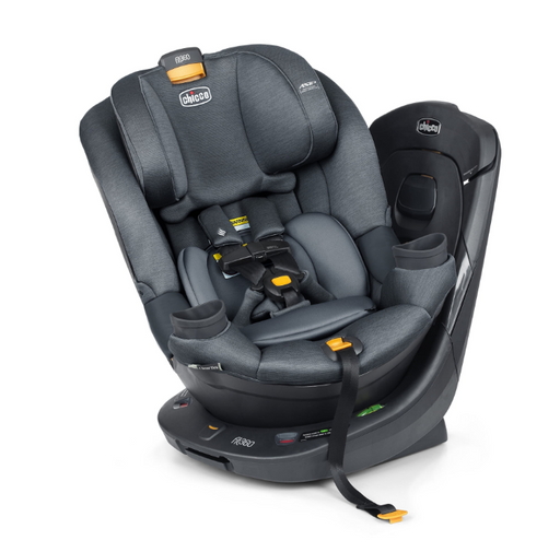 Shop Chicco Fit360 Cleartex Rotating Convertible Car Seat, 2026, Base Model, Carbon/Grey at GoodBuy Gear
