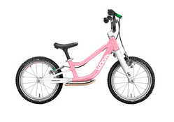 Shop Woom GO 1 Plus Balance Bike, Powder Pink at GoodBuy Gear