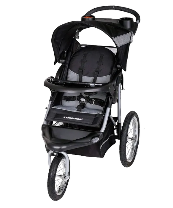 Baby Trend Expedition Jogging Stroller, 2023, Millennium White
