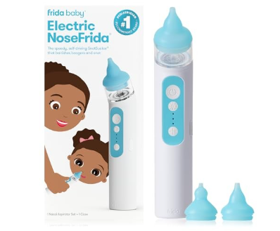 FridaBaby Nasal Aspirator Electric NoseFrida, White