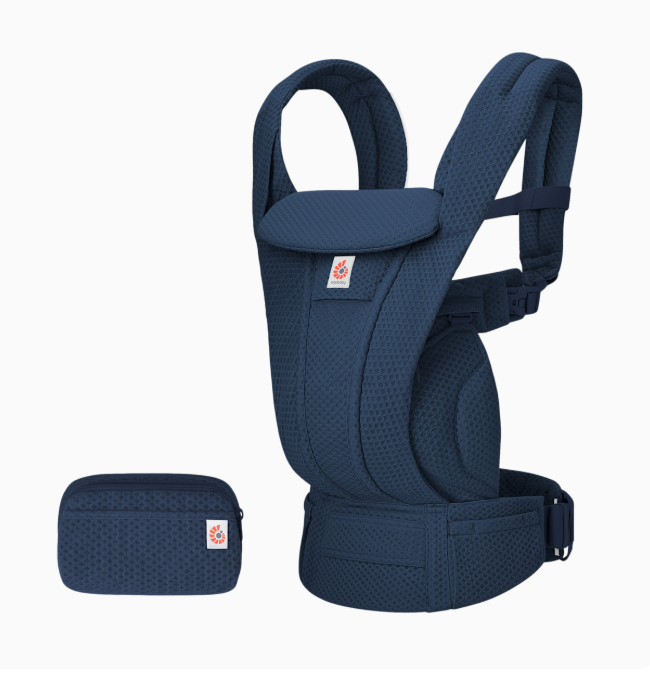 Ergobaby Omni Deluxe Baby Carrier, Mesh, Midnight Blue