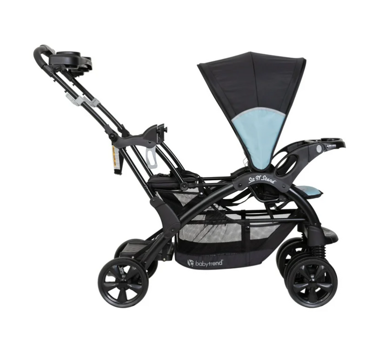 Baby Trend Sit N Stand Double Stroller, Desert Blue, 2025