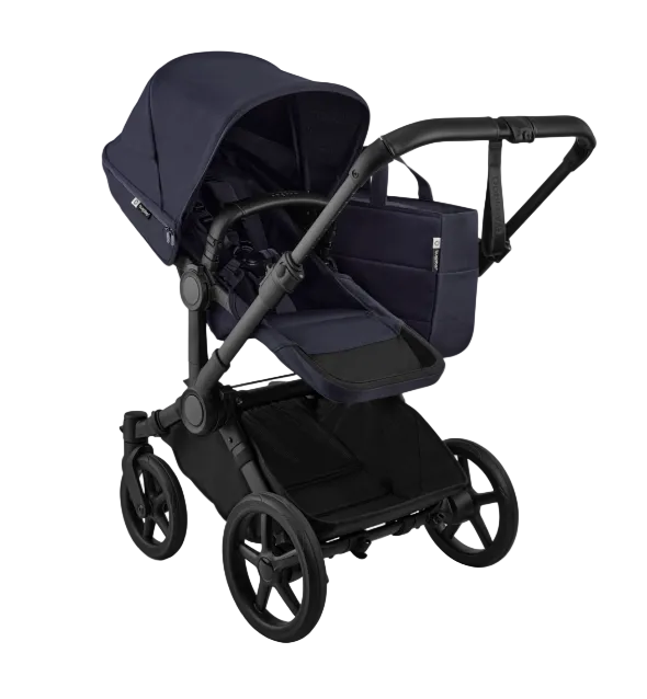 Bugaboo Donkey 6 2-in-1 Stroller, 2026, Black Frame, Deep Indigo, Deep Indigo