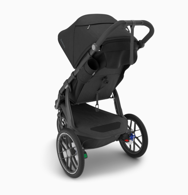 UPPAbaby RIDGE V2 Jogging Stroller, 2025, James (Black/Carbon Frame)