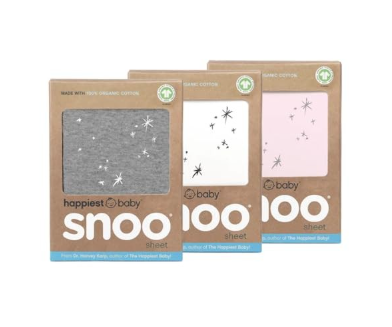 Shop Happiest Baby SNOO Bassinet Fitted Sheet 3 Pack, White, Grey, Pink at GoodBuy Gear