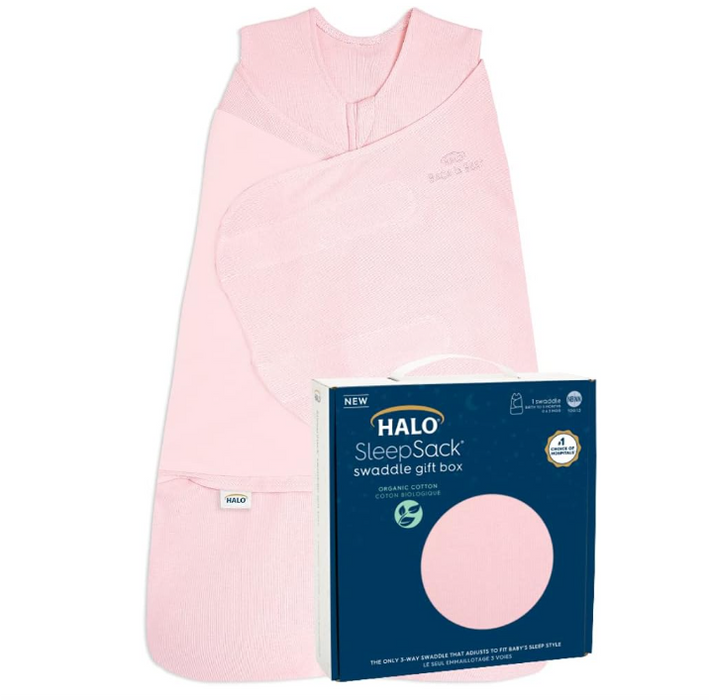 Shop Halo Swaddle Organic Cotton Gift Box, Strawberry at GoodBuy Gear