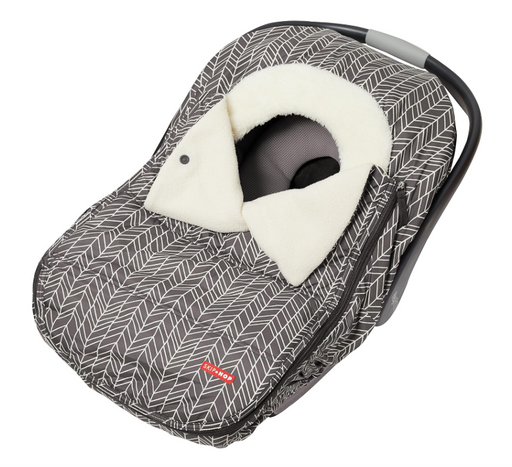 Shop Skip Hop Stroll And Go Car Seat Cover, Gray Feather at GoodBuy Gear