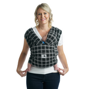 Shop Baby K'tan Baby Carrier, Mad for Plaid - Black, Print, XX-Small at GoodBuy Gear