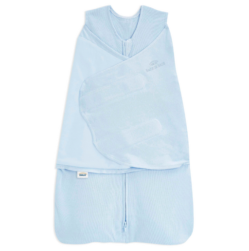 Shop Halo Cotton Sleepsack, Blue, Newborn at GoodBuy Gear