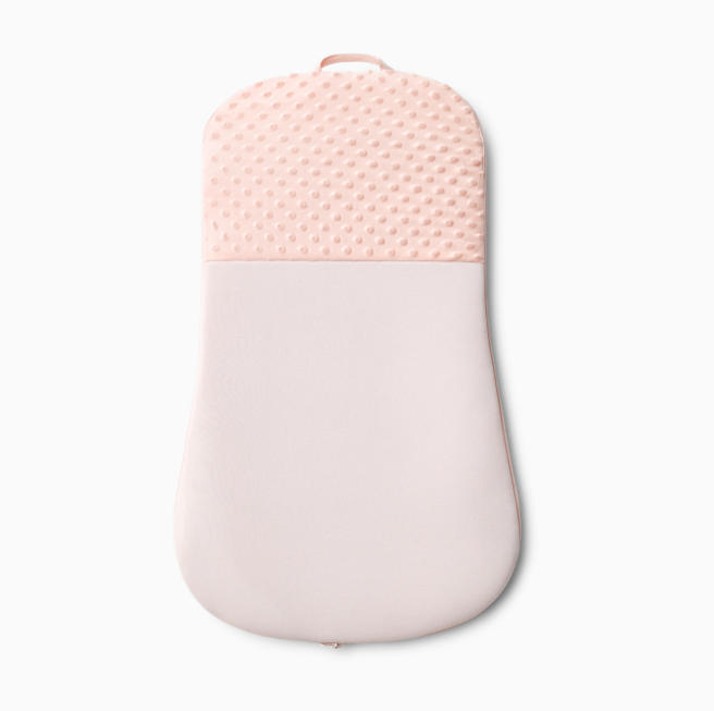 Rahoo Baby Learn & Lounge 3-in-1 Newborn Lounger, Petal Pink