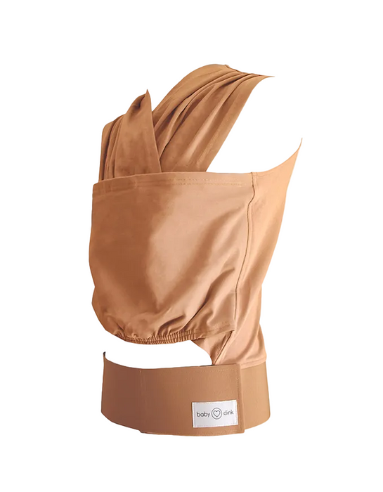 Baby Dink No-Wrap Baby Carrier, Maple, Small
