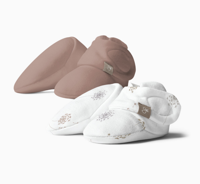 Goumikids Stay On Baby Boots, 0-3 Months, High Prairie + Dandelion
