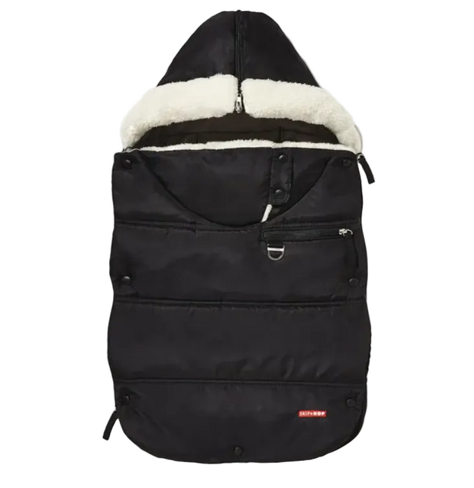 Skip Hop Stroll And Go Three-Season Footmuff For Infant, Black