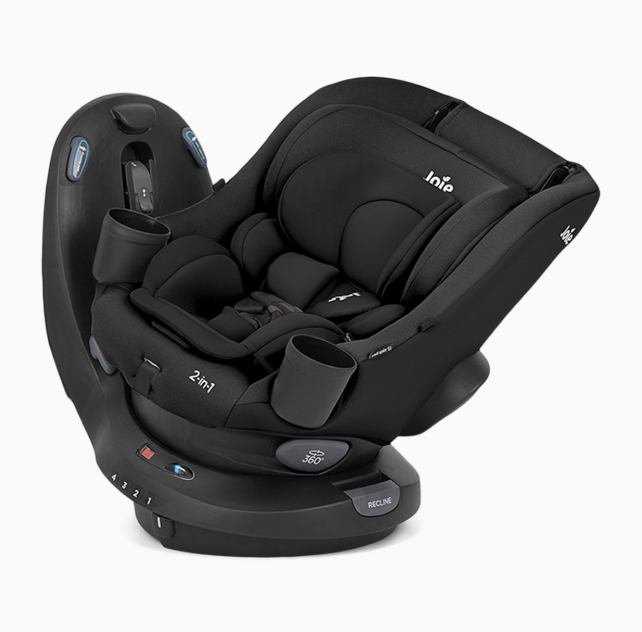 Joie Chili Spin 360 Rotating Car Seat, 2025, Shale