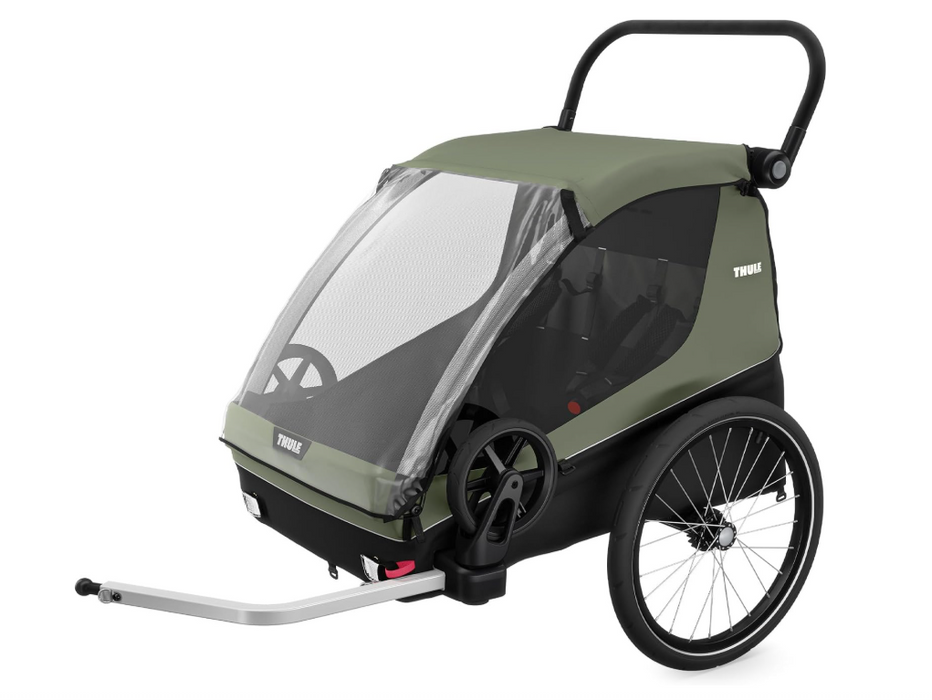 Thule Courier Bike Convertible Trailer, 2025, Vintage Green