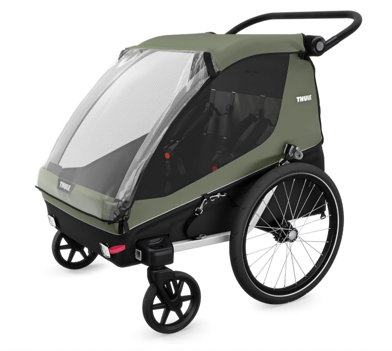 Thule Courier Bike Convertible Trailer, 2025, Vintage Green