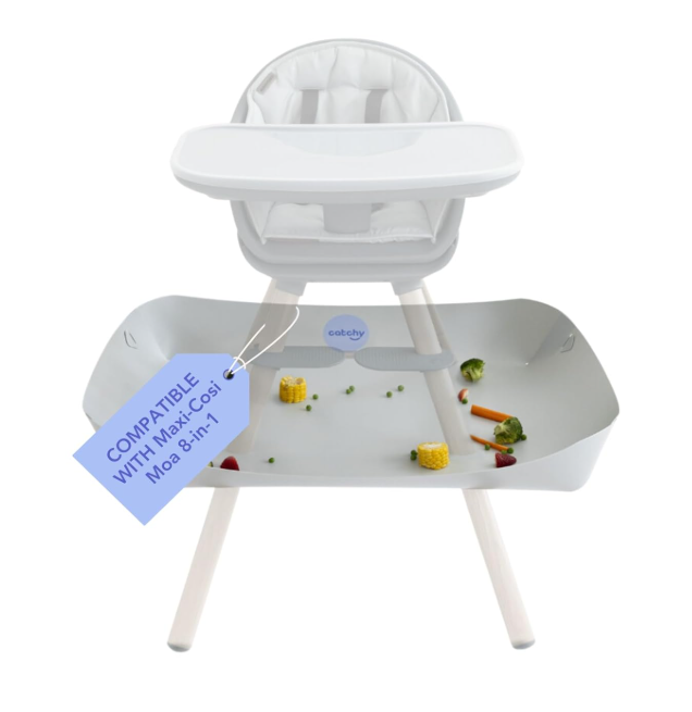 Catchy The Food Catcher For High Chairs, Grey, Maxi-Cosi Moa 8-in-1