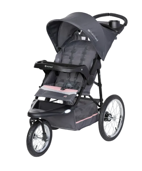 Baby Trend Expedition Jogging Stroller, 2024, Dash Pink