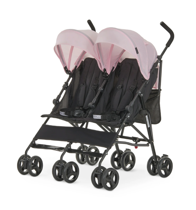 Dream On Me Twin Venture Umbrella Stroller, 2025, Pink