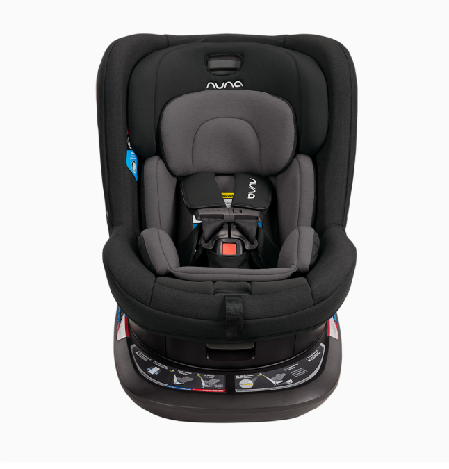 Nuna Revv Rotating Convertible Car Seat, 2026, Caviar