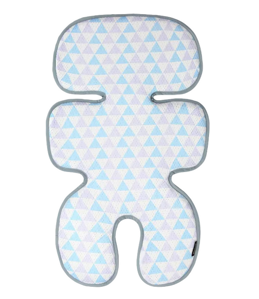 Shop Manito Clean Basic Cool Seat Pad, Triangle Blue/Purple at GoodBuy Gear