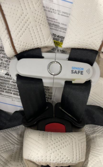 Evenflo Revolve 360 Extend All-in-One Rotating Car Seat with Green & Gentle Fabric, 2025, Champagne