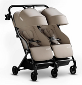 Shop Mompush Lithe Double Stroller, 2025, Khaki at GoodBuy Gear