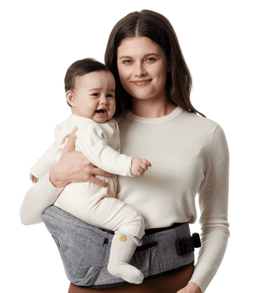 Shop Momcozy Wander360 Hip Seat Carrier, Grey, Medium at GoodBuy Gear