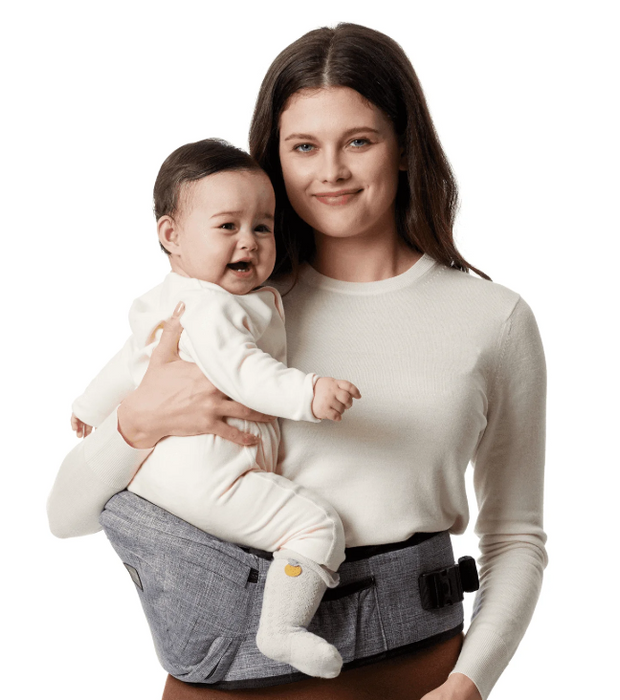Shop Momcozy Wander360 Hip Seat Carrier, Grey, Medium at GoodBuy Gear