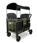 Shop Wonderfold W4 Multifunctional Quad Stroller Wagon, 2025, Dark Olive at GoodBuy Gear